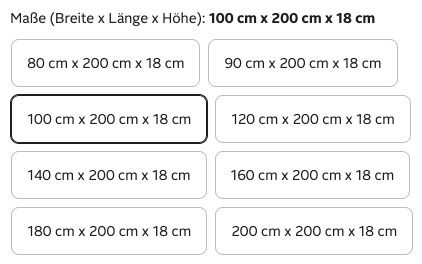 🏠 Emma One Taschenfederkernmatratze 5 Zonen in 100x200cm für 163,99€ (statt 242€)