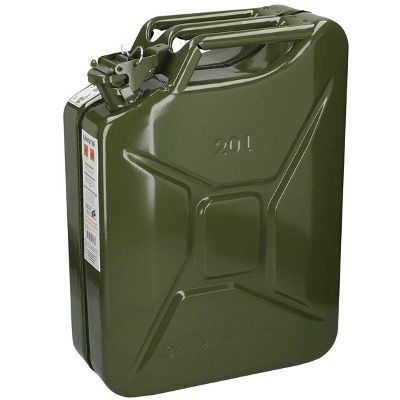 🪖 Bundeswehr Unitec Benzinkanister 73855 in 20 Liter neuwertig für 19,30€ (neu 35€)