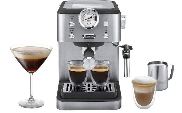 ☕💨 DeLonghi Siebträgermaschine EM450.M Linea Classic für 99,99€ (statt 130€)