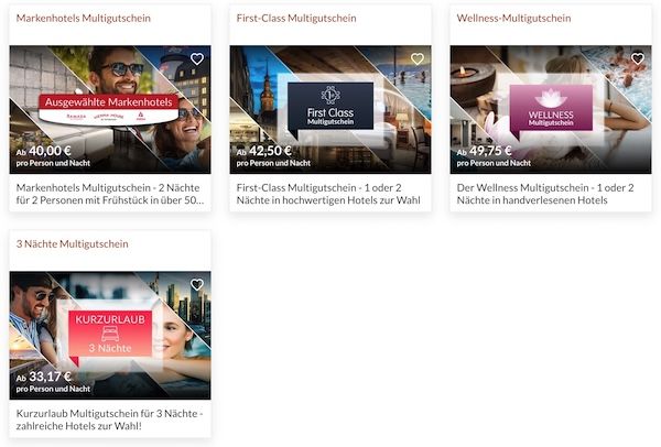 🧳 Animod Hotelgutscheine und Kurzreisen schon ab 33,33€ pro Person und Nacht