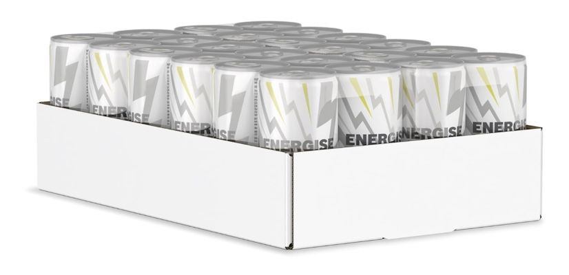 ⚡️ 24x 250ml by Amazon Energise Zero für 8,23€ (statt 11€) 👉🏻 Nur 0,34€ pro Dose