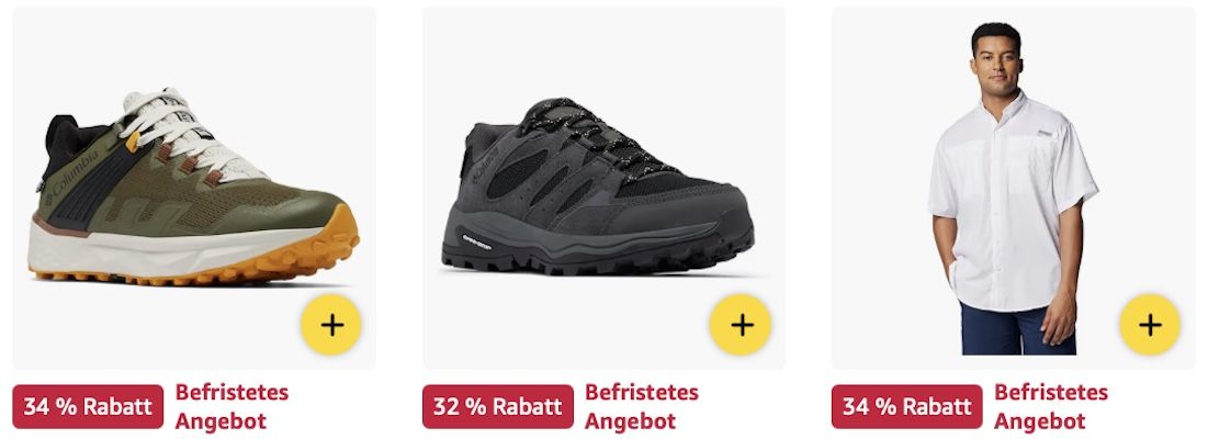 🔝👖🧢 Amazon: Columbia Mega Sale z.B. Unisex Baseballkappe für 17,50€ (statt 28€)