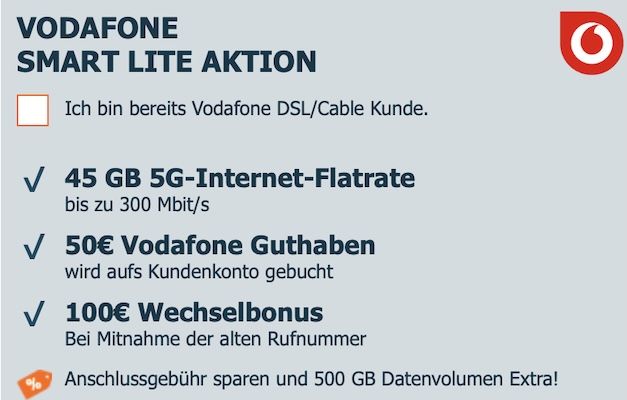 📱 Samsung Galaxy S25 für 1€ + 45GB Vodafone Allnet für 34,99€ mtl. + 150€ Bonus + 500GB Daten