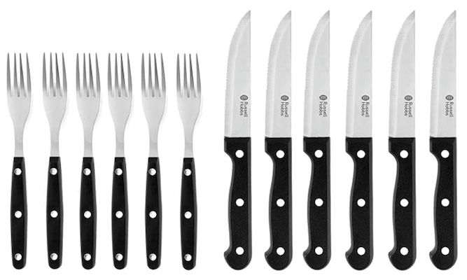 🍴 Russell Hobbs 12 tlg. Steakbesteck für 10,82€ (statt 16€)