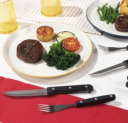 🍴 Russell Hobbs 12 tlg. Steakbesteck für 10,82€ (statt 16€)