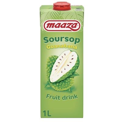 🧉 12x 1L Maaza Soursop Guanabana Fruit Drink für 12,59€ (statt 26€) – 1,05€ pro Drink