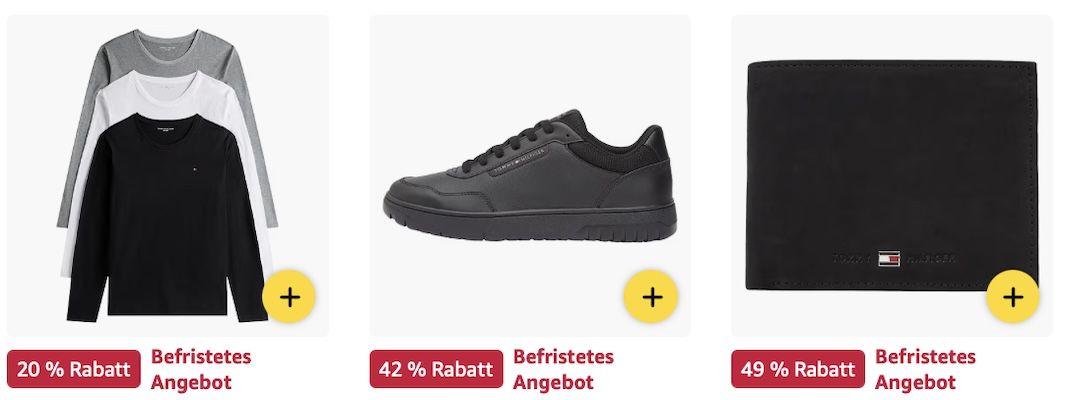 🔝👕⌚️ Amazon: Tommy Hilfiger Sale z.B. Crossover Bag für 42€ (statt 47€)