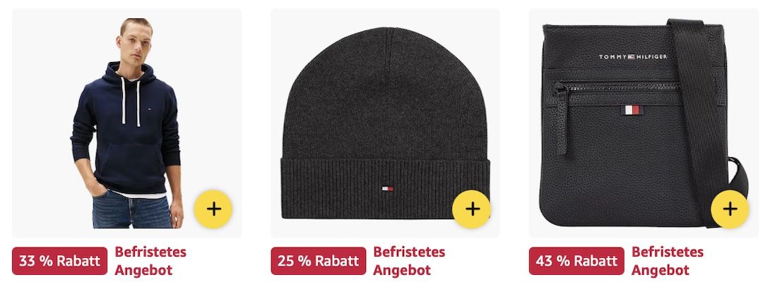🔝👕⌚️ Amazon: Tommy Hilfiger Sale z.B. Crossover Bag für 42€ (statt 47€)