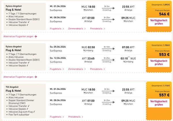 ☀️ Osterferien: Luxushotel 5⭐ Incekum Beach Resort 🇹🇷 7ÜN mit All Inkl., Flügen & Transfers ab 546€ p.P.