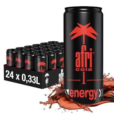 ⚡️ 24x 330ml afri cola Energy für 20€ (statt 26€)