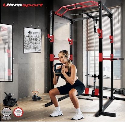 🏋🏻‍♀️ Ultrasport Multifunktionales Power Rack für 255€ (statt 300€)