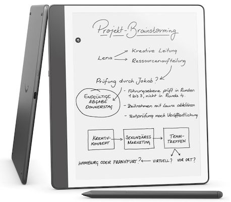 ✍🏻 Amazon Kindle Scribe (16 GB) mit Notizbuchzusammenfassung für 309,99€ (statt 420€) ✍🏻 Amazon Kindle Scribe (16 GB) mit Notizbuchzusammenfassung für 309,99€ (statt 420€)