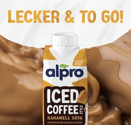 15x 250ml Alpro Iced Coffee Karamell Soja für 17,57€ (statt 22€)   1,17€ pro Stück