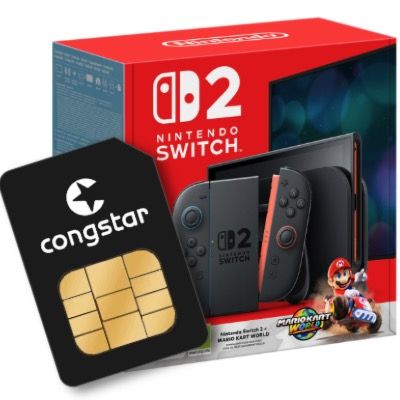 🍄🎮 Nintendo Switch 2 Mario Kart World + Telekom Allnet 100GB für 24€ mtl.