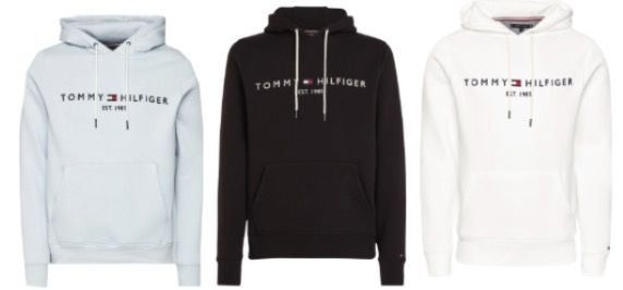 🧨 Tommy Hilfiger LogoFlex Fleece Hoody viele Farben und Größen für 29€ (statt 61€)