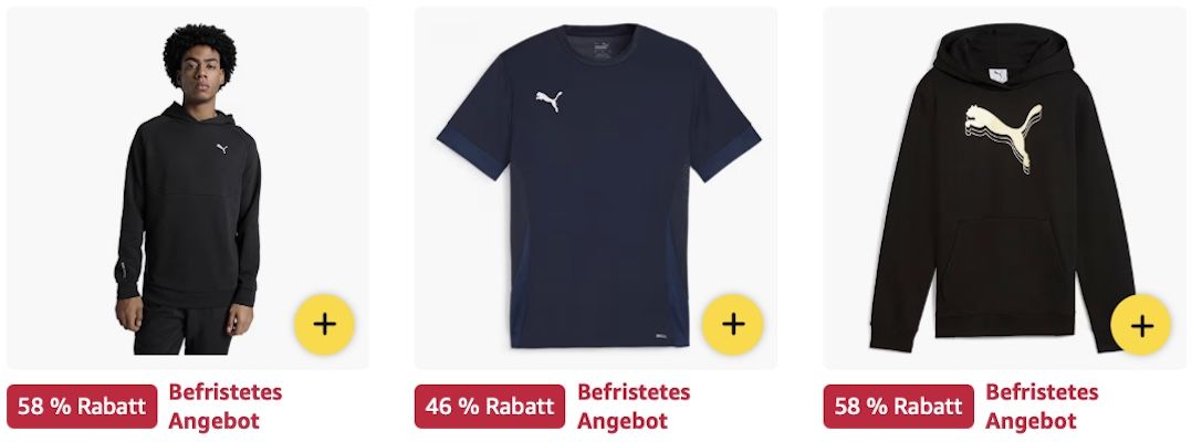 🧦👟 Amazon: PUMA Sneaker, Socken, Pullis etc. im Sale z.B. Rebound V6 Sneaker für 35€ (statt 46€)