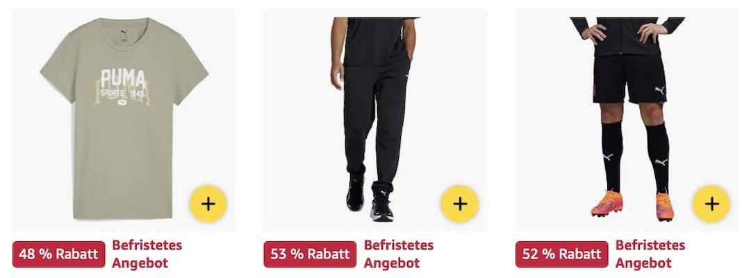 🧦👟 Amazon: PUMA Sneaker, Socken, Pullis etc. im Sale z.B. Rebound V6 Sneaker für 35€ (statt 46€)
