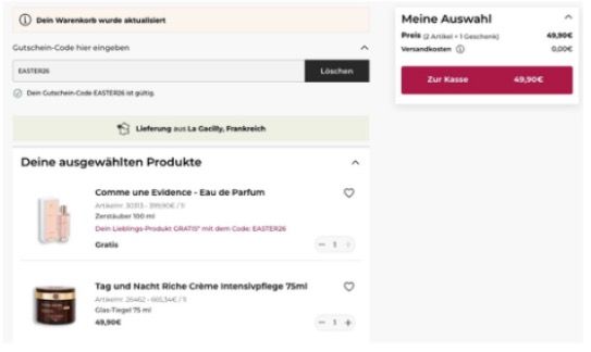 🔥 Yves Rocher: 1. teurerer Artikel GRATIS bei 2. Artikel ab 20€ MBW + VSK frei