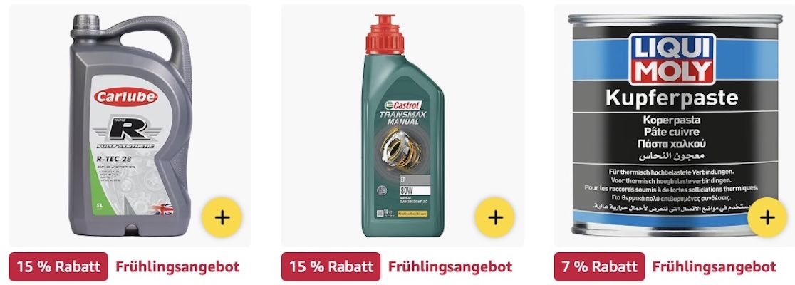 🚗🛢️ Amazon: Frühlings Sale Castrol & Liqui Moly z.B. 5L Castrol EDGE 0W 30 Motoröl für 44€ (statt 50€)