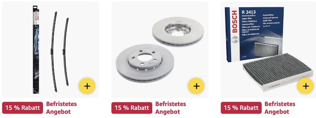 🚗🏍️ Amazon: Auto & Motorrad Produkte von BOSCH im Sale z.B. Motorradbatterie für 56€ (statt 67€)