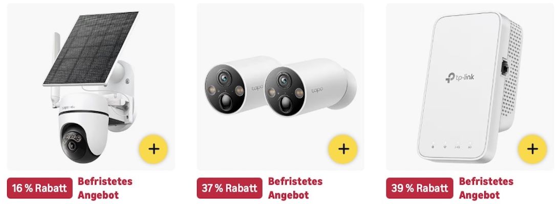 🏡📹 Amazon: TP Link Sommer Sale z.B. KI Überwachungskamera mit 360° für 49€ (statt 56€)