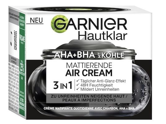 🔝🧴 Amazon: GARNIER Sale z.B. Mattierende Air Cream für 6,72€ (statt 9€)