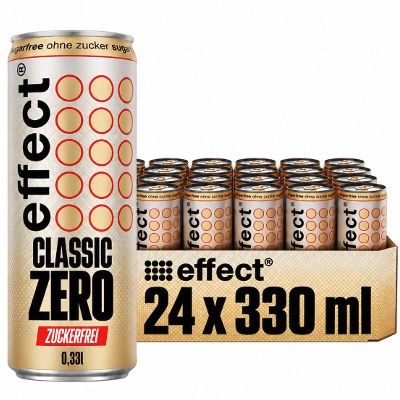 🥤 24x Effect Energy Classic Zero mit je 330ml Dose für 18,69€ (statt 26€)