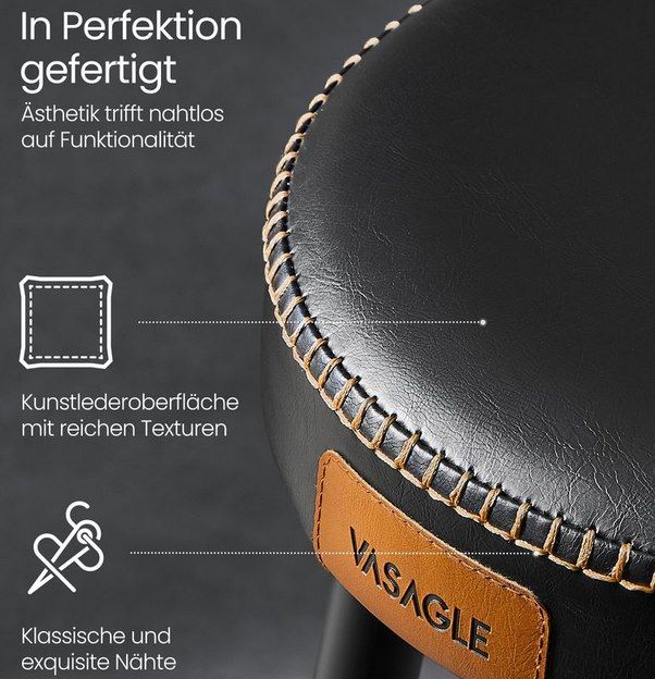 🪑 2x VASAGLE EKHO Esszimmerstuhl aus Kunstleder für 37,99€ (statt 45€) 🪑 2x VASAGLE EKHO Esszimmerstuhl aus Kunstleder für 37,99€ (statt 45€)