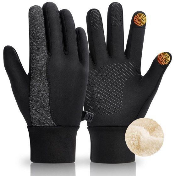 ❄️ GXCROR Touchscreen Handschuhe mit Fleece für 6,49€ (statt 10€)