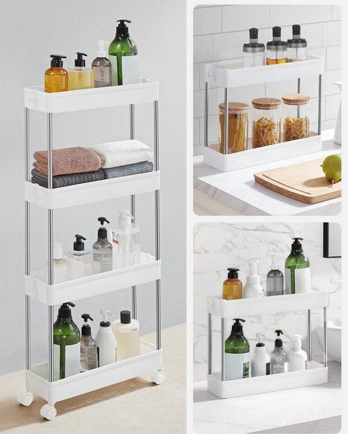 🧴 SONGMICS Beistellwagen mit 4 Ebenen ab 8,99€ (statt 20€)