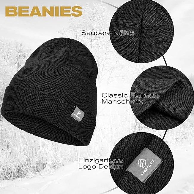 🧢 Hamuni Unisex Beanie Mütze in versch. Farben ab 4,49€ (statt 9€) 🧢 Hamuni Unisex Beanie Mütze in versch. Farben ab 4,49€ (statt 9€)