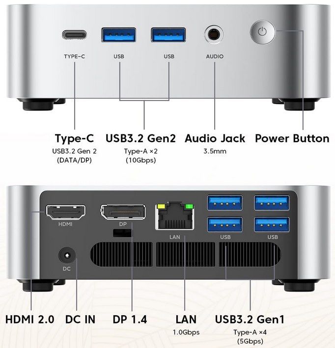 🖥️ ACEMAGIC K1 Mini PC mit i5 12600H, 32GB DDR4 & 1TB für 489€ (statt 550€) 🖥️ ACEMAGIC K1 Mini PC mit i5 12600H, 32GB DDR4 & 1TB für 489€ (statt 550€)