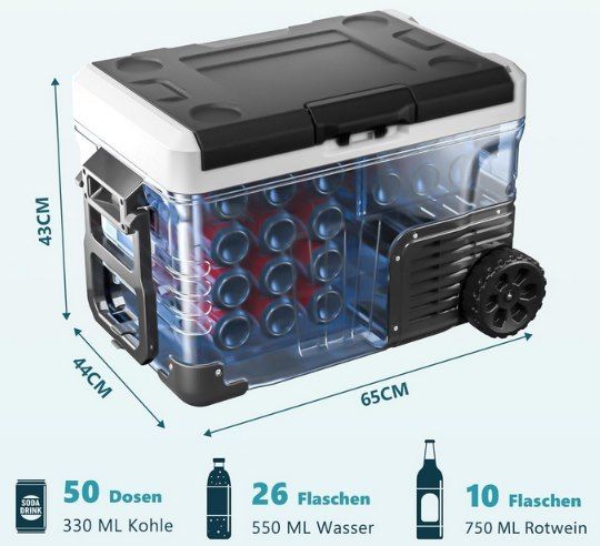 🥶 EUHOMY 35L Kompressor Kühlbox mit App, 12V/24V DC & 220-240V für 153,99€ (statt 190€) 🥶 EUHOMY 35L Kompressor Kühlbox mit App, 12V/24V DC & 220 240V für 153,99€ (statt 190€)