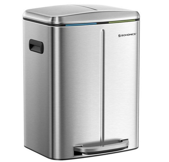 🗑️ SONGMICS Mülleimer mit 2×20 L für 52,99€ (statt 59€)