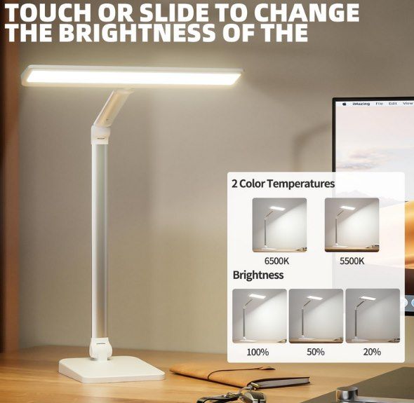 💡 YOURSMAY 23W LED Schreibtischlampe mit USB/C Port & 3 Stufen für 19,99€ (statt 40€) 💡 YOURSMAY 23W LED Schreibtischlampe mit USB/C Port & 3 Stufen für 19,99€ (statt 40€)
