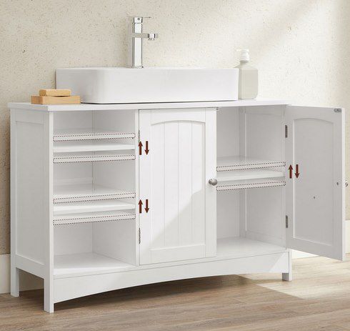 VASAGLE Waschbeckenunterschrank mit 2 Türen für 46,99€ (statt 62€)