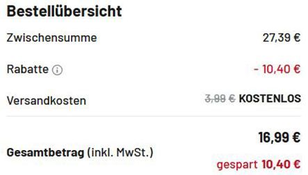 👃🏻 Calvin Klein CK Free, Eau de Toilette, 100ml ab 16,99€ (statt 23€)