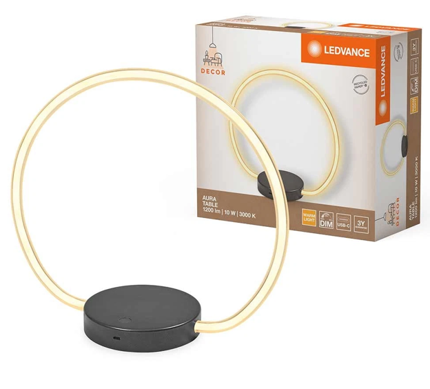 Ledvance Decor Aura Table dimmbare LED Tischlampe Leuchte 10W für 12,99€ (statt 80€)