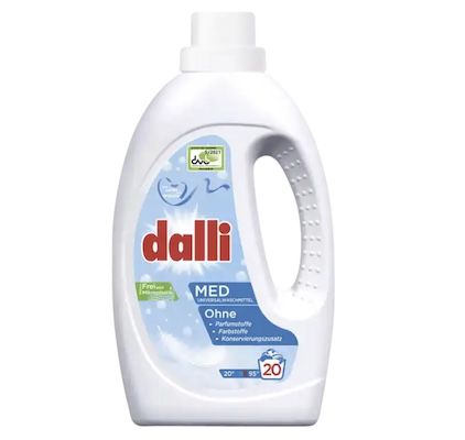 🧺 3x Dalli Liquid med Antibakterielles Waschmittel, 1,1 L für 6,98€ (statt 10€)