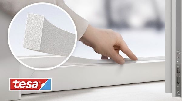 🪟 10m tesa INSULATION Dichtungsband, Weiß ab 3,49€ (statt 11€)