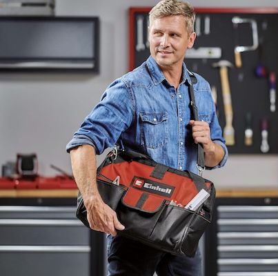 👝 Einhell Bag 45/29 Werkzeugtasche mit verstärktem Boden ab 22€ (statt 31€)