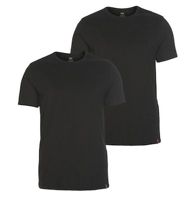 👕 4er Pack Levi’s Herren T-Shirts: Crew Neck u. V-Neck für 37,99€ (statt 47€)