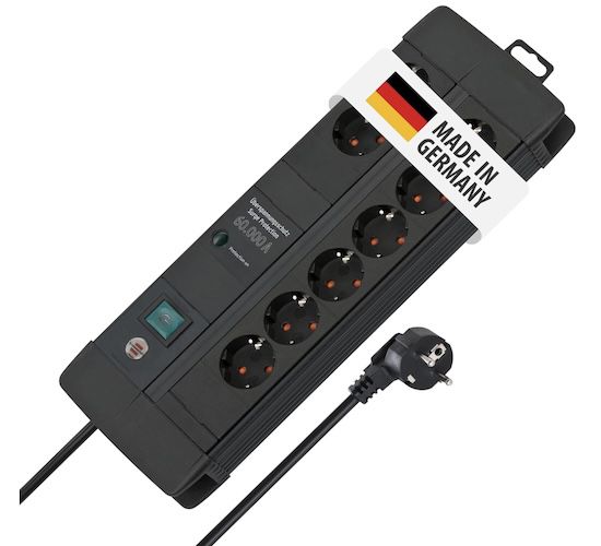 🔌 Brennenstuhl Premium Line Steckdosenleiste 8 Fach für 51,28€ (statt 62€)