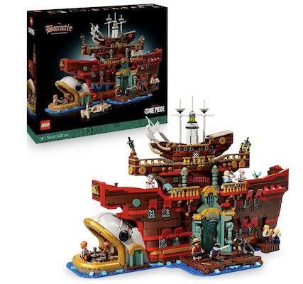 🏴‍☠️ LEGO One Piece Baratié das Schwimmende Restaurant (75640) für 173,99€ (statt 209€)