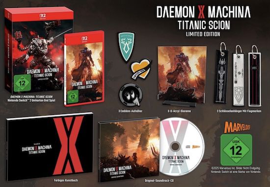 🎮 Daemon X Machina: Titanic Scion Limited Edition (Switch 2) für 54,62€ (statt 81€)