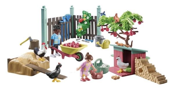 🐓 Playmobil myLife 71510 Kleine Hühnerfarm für 16,54€ (statt 25€)