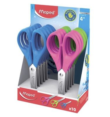 ✂️ 10er Pack Maped Bastelscheren für Linkshänder für 4€ (statt 10€)