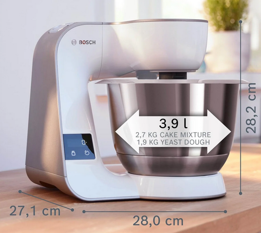 Bosch MUM5XW40 Küchenmaschine 3,9l für 333,99€ (statt 389€)