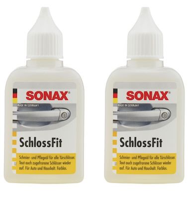 🔑 2x Sonax Schloss-Fit (2x 50ml) für 5,99€ (statt 12€)