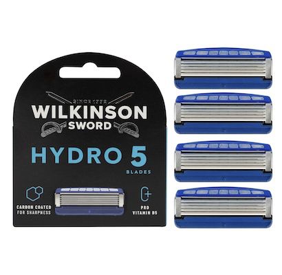 🪒 4er Pack Wilkinson Sword Hydro 5 Ersatzklingen für 5,88€ (statt 9€)